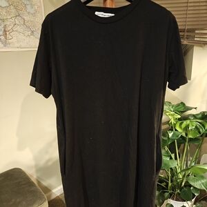 Cotton Emporium Black Shirt Dress